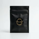packaging noir scellé de concentré Rolex Hash CBC résine avec logo Oryx Lab doré